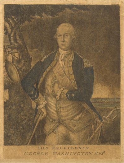 Seine Exzellenz, George Washington Esqr. von Attributed to Samuel Blyth
